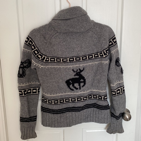 Aritzia Wool sweater zip up - Picture 4 of 4